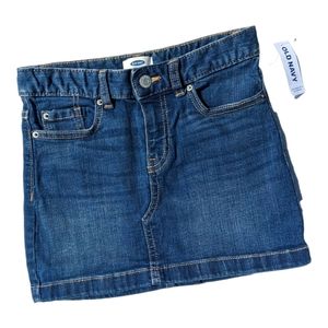 Old Navy Girls size 8 Plus Blue Jean Skirt